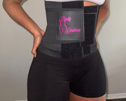 Black Triple Compression Waist Trainer